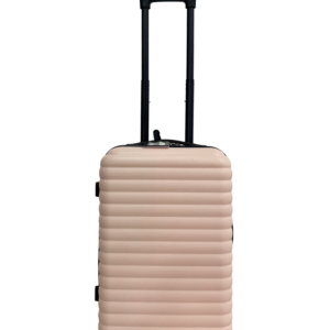 Protege 20Inch Hardside ABS Upright Luggage with 100% ABS Pink Blush